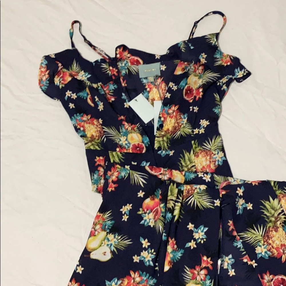 Skies Are Blue tropical maxi dress